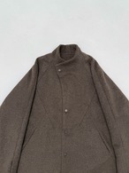 Yausye Wool Blend A-line Coat