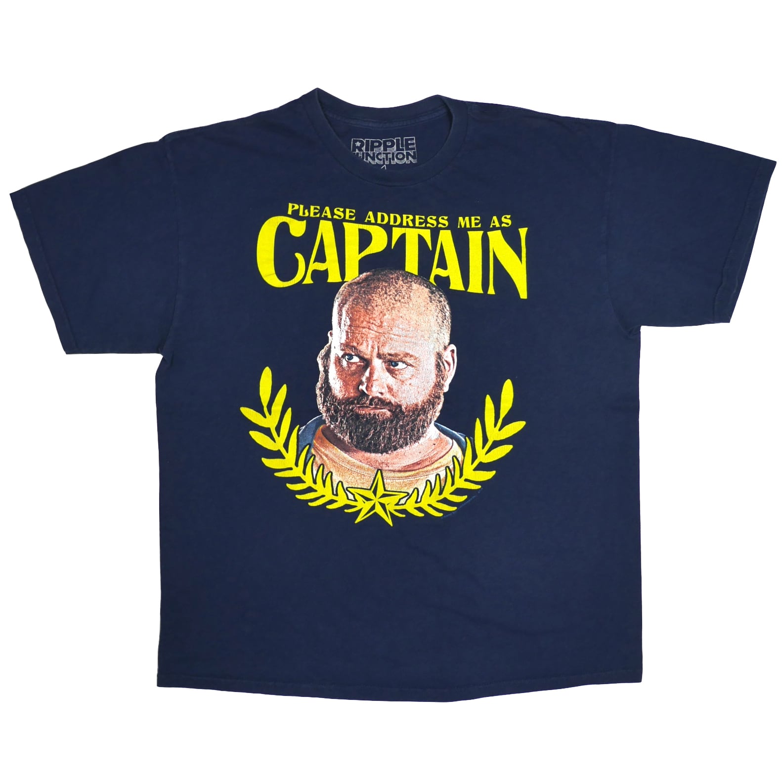USED【L】Movie The Hangover Please Address Me As Captain Tee / RIPPLE JUNCTION ©2011
