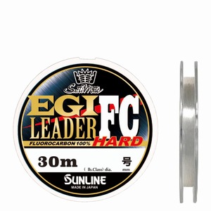 【特価処分】サンライン(SUNLINE) ソルティメイト フロロカーボン エギリーダー FC HARD'24 30m クリア