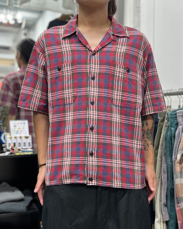 90’s Polo Sports Design Open Collar Shirt 【Other Side店】