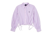 SHIRRING BALLOON SHIRT_PINK