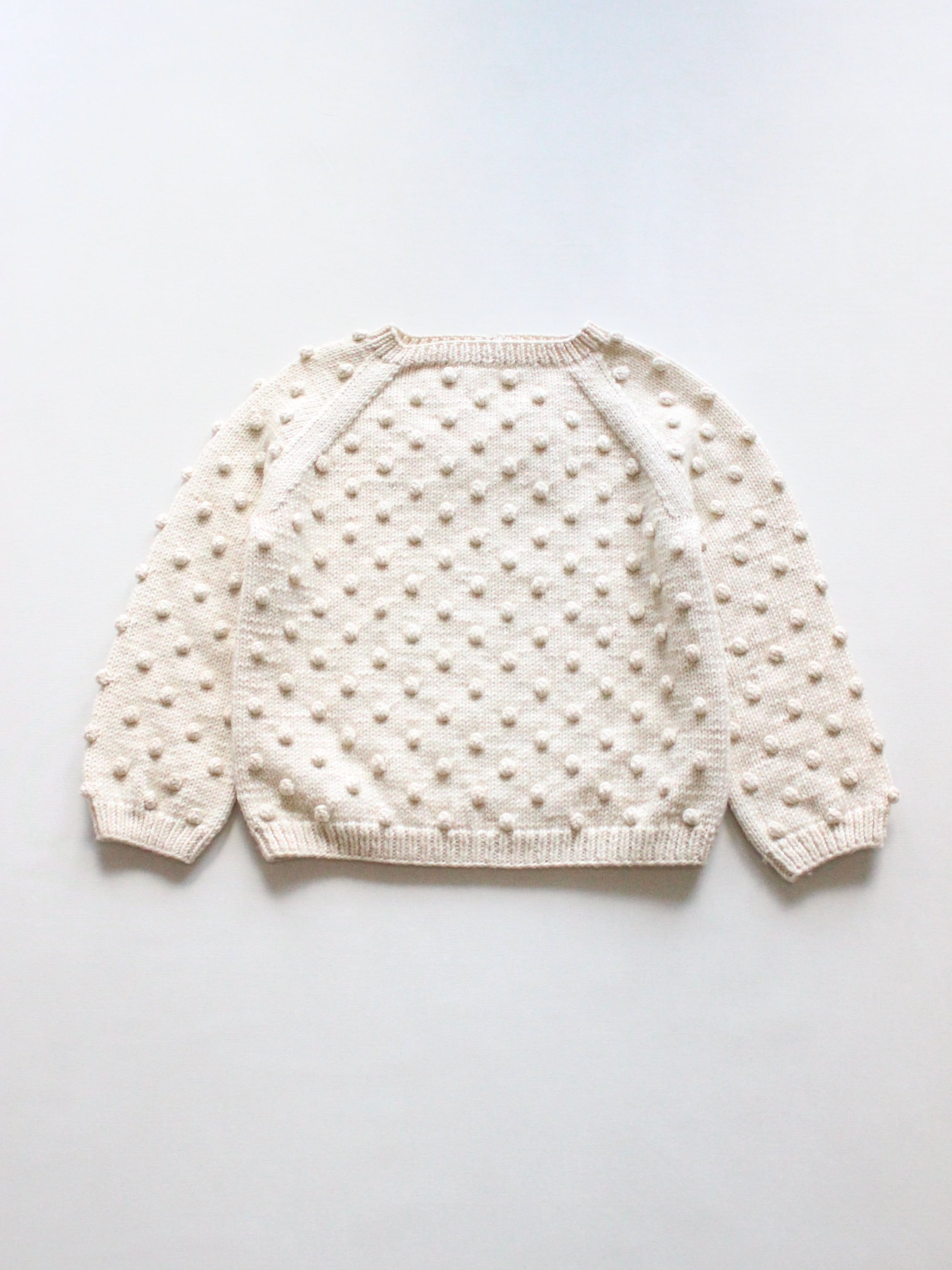 misha&puff CottonSummer Popcorn Sweater