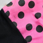 フラメンコ 衣装 ワンピース ドレス ピンク 黒 ドット フリル レース 水玉 ブラック系 ピンク系 フェミニン 可愛い ゴスロリ キュート おしゃれ パーティー用 スカート ドット柄 コスチューム 楽しい