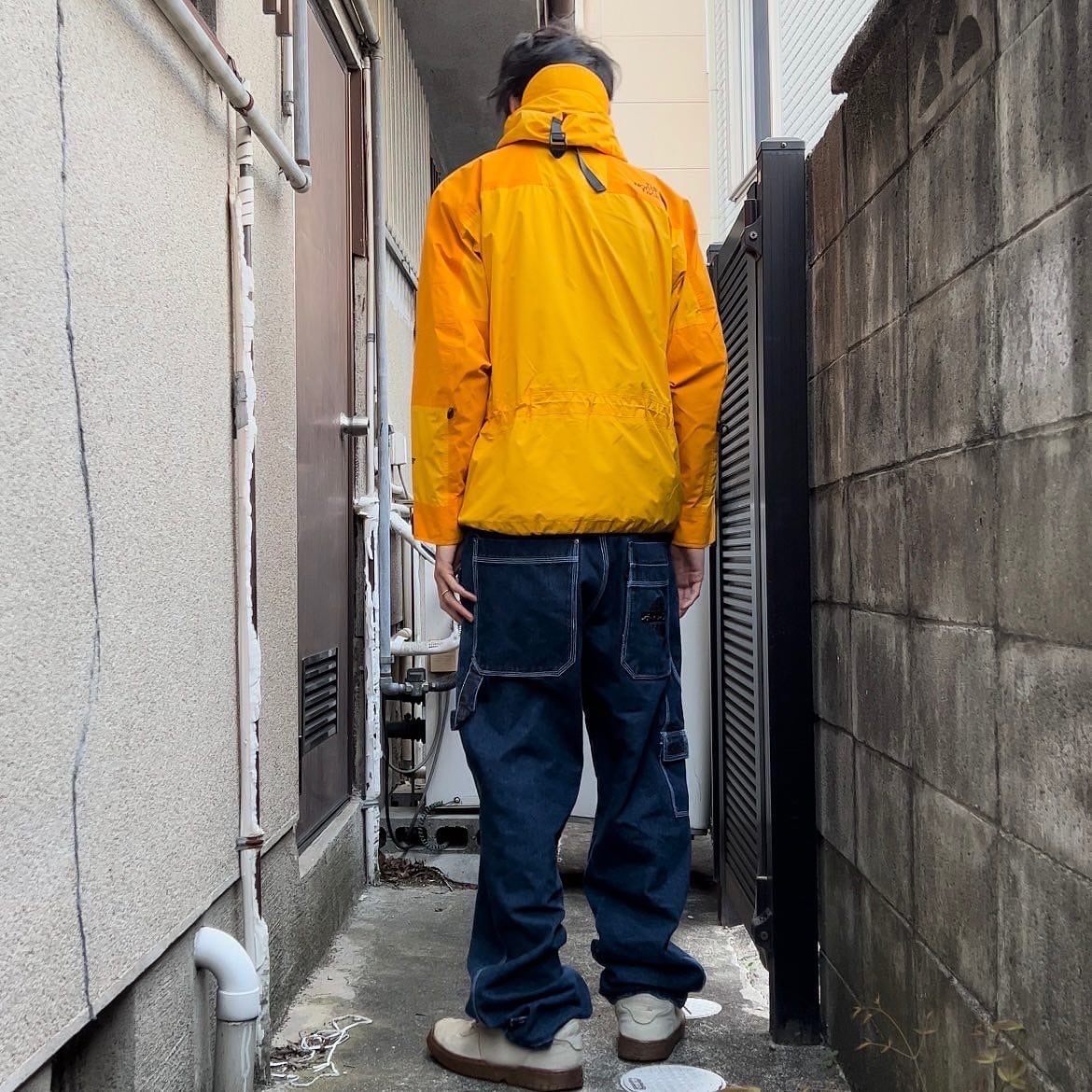 90s “FUBU” big silhouette denim pants 90年代 ビッグシルエット ...