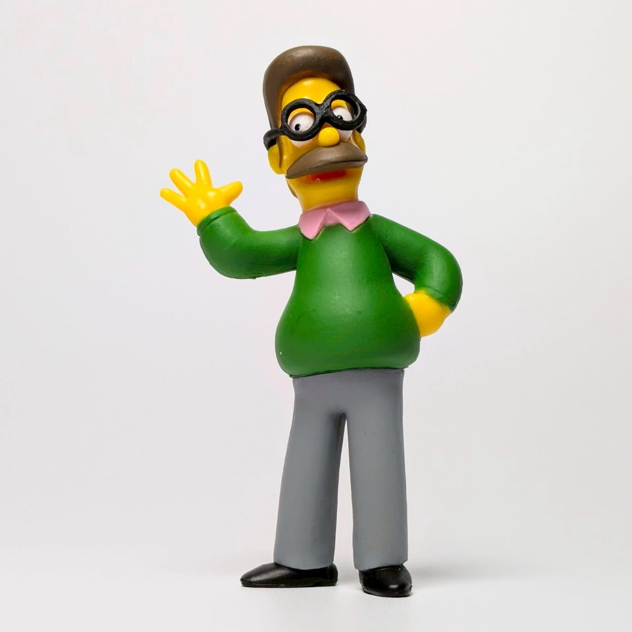 ♧VINTAGE 2005年製！【 The Simpsons（ザ シンプソンズ） 】PVCフィギュア 14Pセット 〚アメリカン雑貨 アメトイ〛
