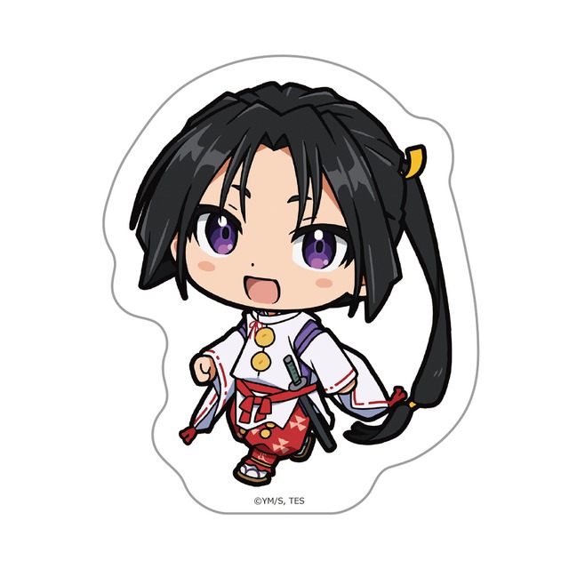 逃げ上手の若君 ついてっくダイカットステッカー 北条時行