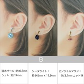 数量限定 ハッピーバッグ イヤリング 3点セット mm1116