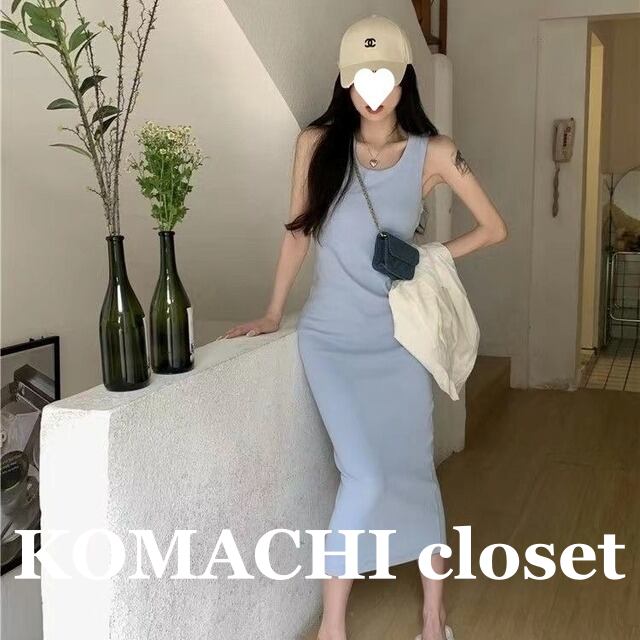 【送料無料】 ワンピース ノースリーブ リブ ミモレ丈 袖なし 細身 Iライン 韓国 レディース オルチャン 可愛い かわいい セクシー 大人可愛い きれいめ シンプル カジュアル 大人 袖なし ノースリーブワンピース タイト 細身 おしゃれ XL 2XL お洒落 オトナ女子 大人女子 こなれ感 クール S M L 無地 夏 春夏 10代 20代 30代 女性用 通勤 通学 デート 女子会 お泊まり 休日 イベント 着回し 着痩せ 着やせ 普段使い 楽ちん 美脚 脚長 リゾート 旅行