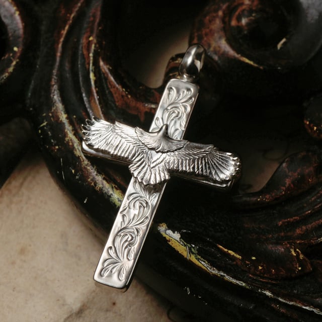 鷲見太郎 Pendant ペンダント】ミニアラベスククロスペンダント w 鷲見太郎 Pendant ペンダント】ミニアラベスククロスペンダント w