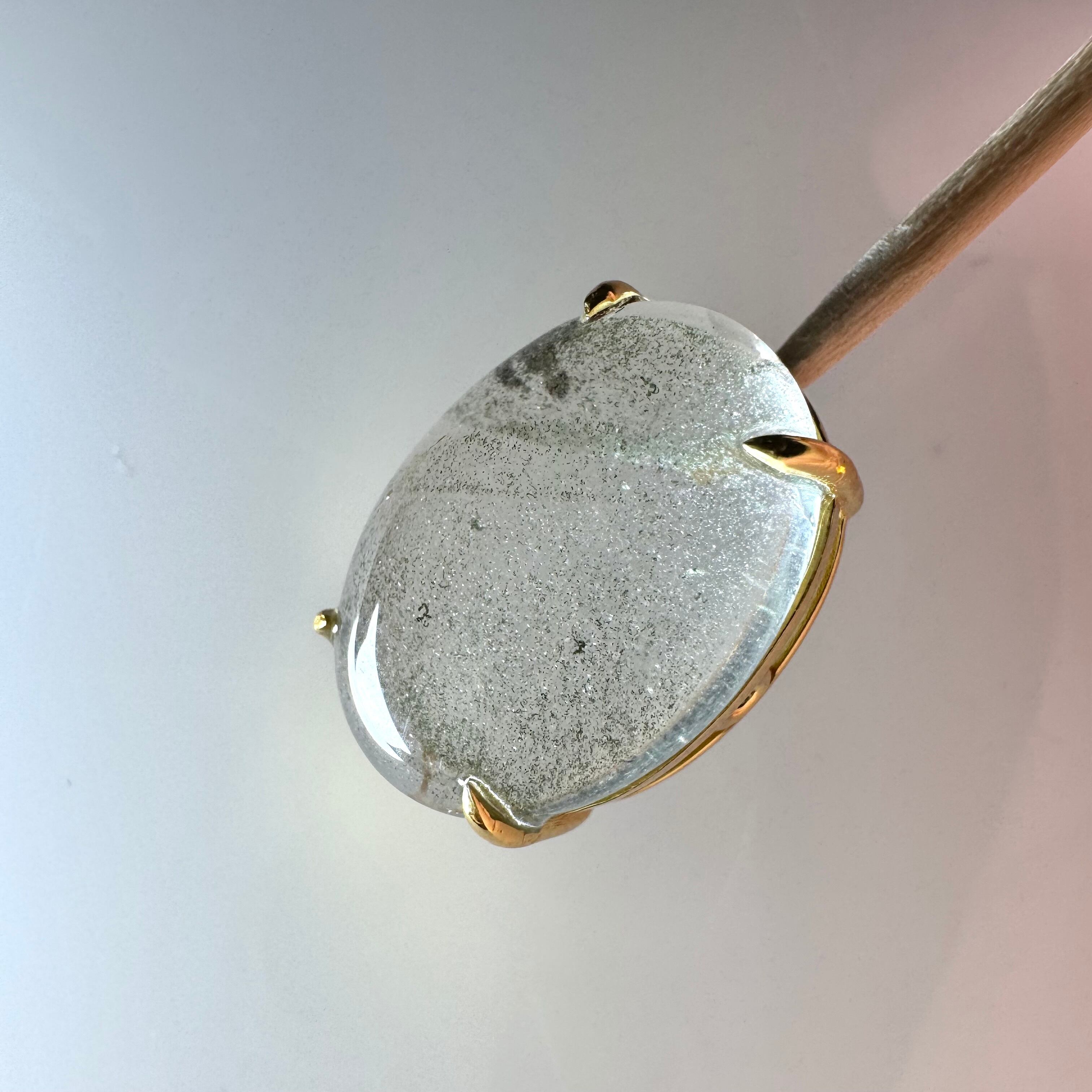 no.B5 原石からお仕立てしたガネーシュヒマール ペンダントトップ兼ブレスチャーム