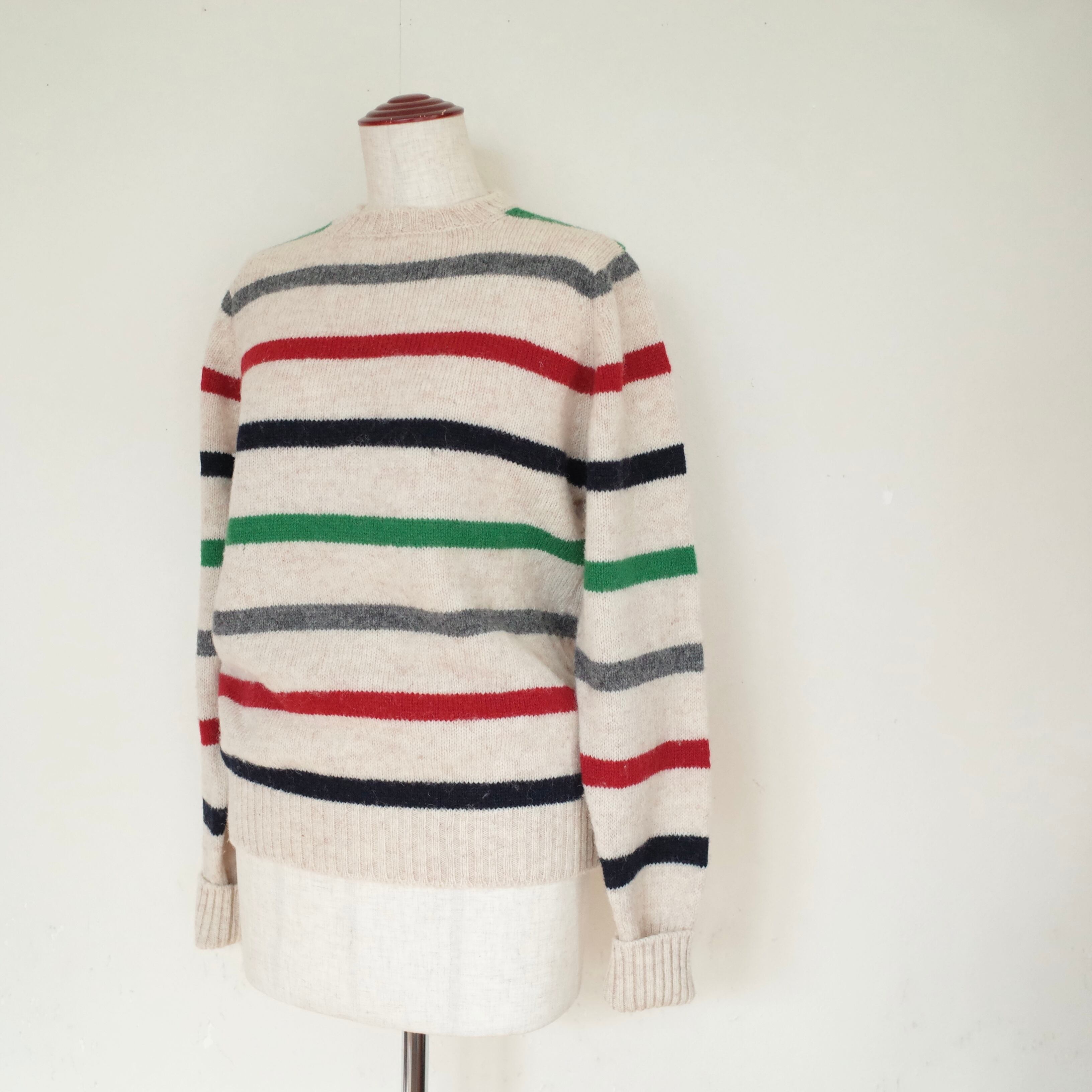 Scotland border knit sweater