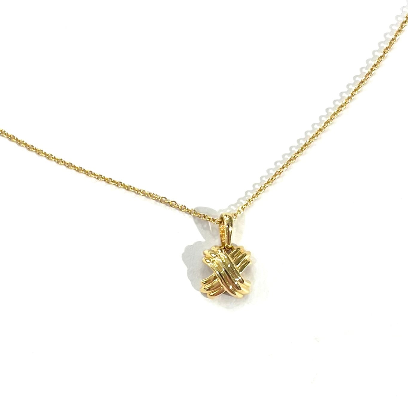 TIFFANY & Co.】【750】2907 18K シグネチャー ネックレス／750 K18YG