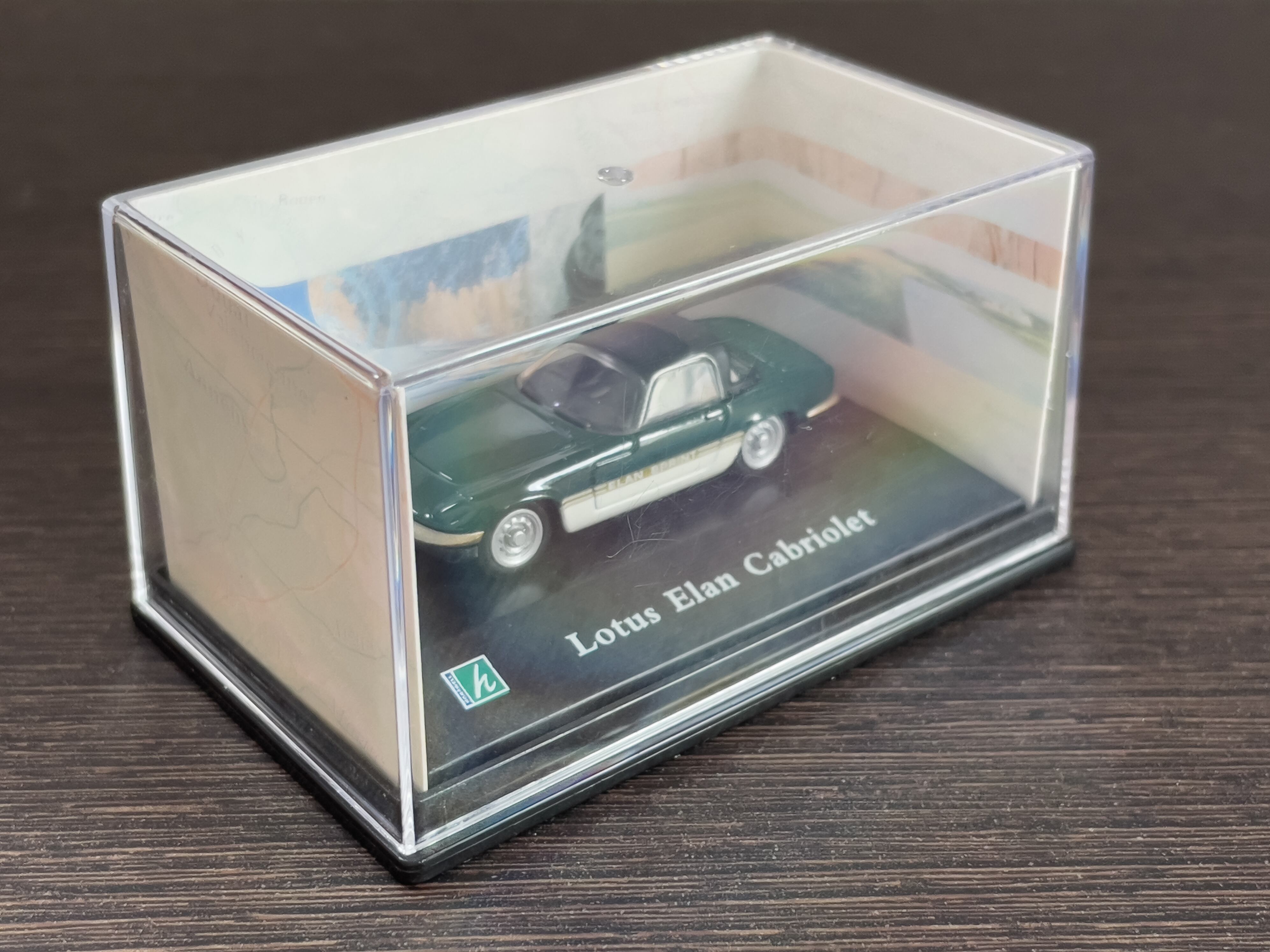 ミニカー HONGWELL Cararama Lotus Elan Cabriolet 緑 1/72【中古品