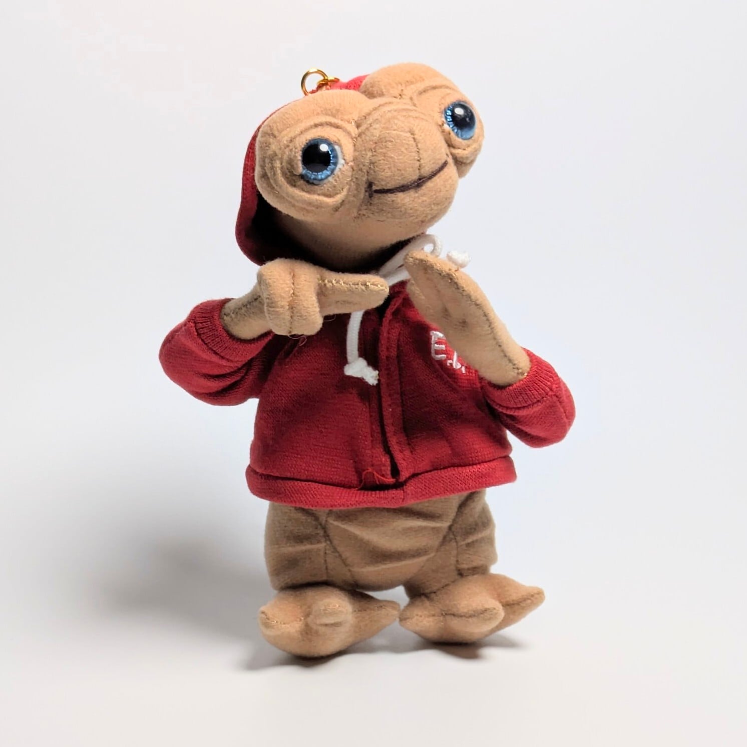 ☆DEADSTOCK / VINTAGE 90年〜2000年初頭☆【 E.T. ぬいぐるみキーホルダー 】plush KeyHolder / マスコット　〚アメリカン雑貨 アメトイ〛
