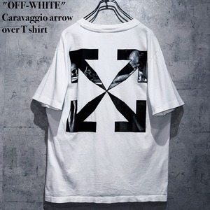 "OFF-WHITE"Caravaggio arrow over T shirt