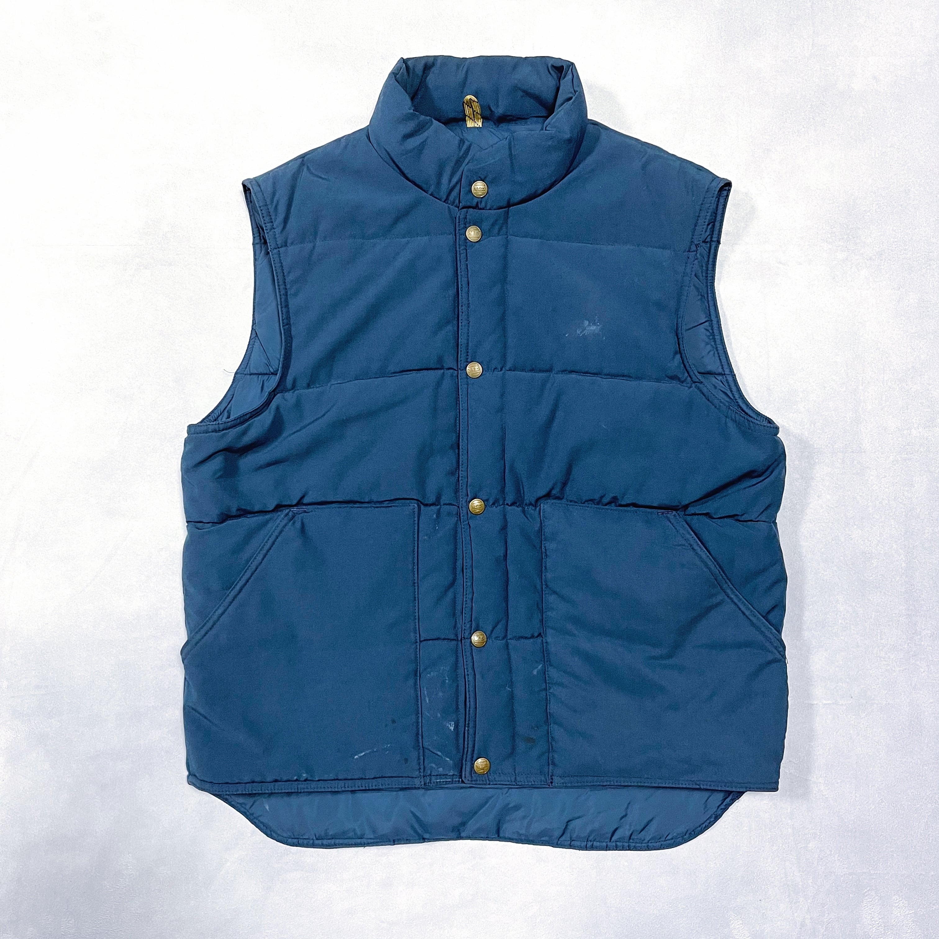 70's USA製 L.L.Bean エルエルビーン ダウンベスト Lサイズ | 古着屋DIGDIG