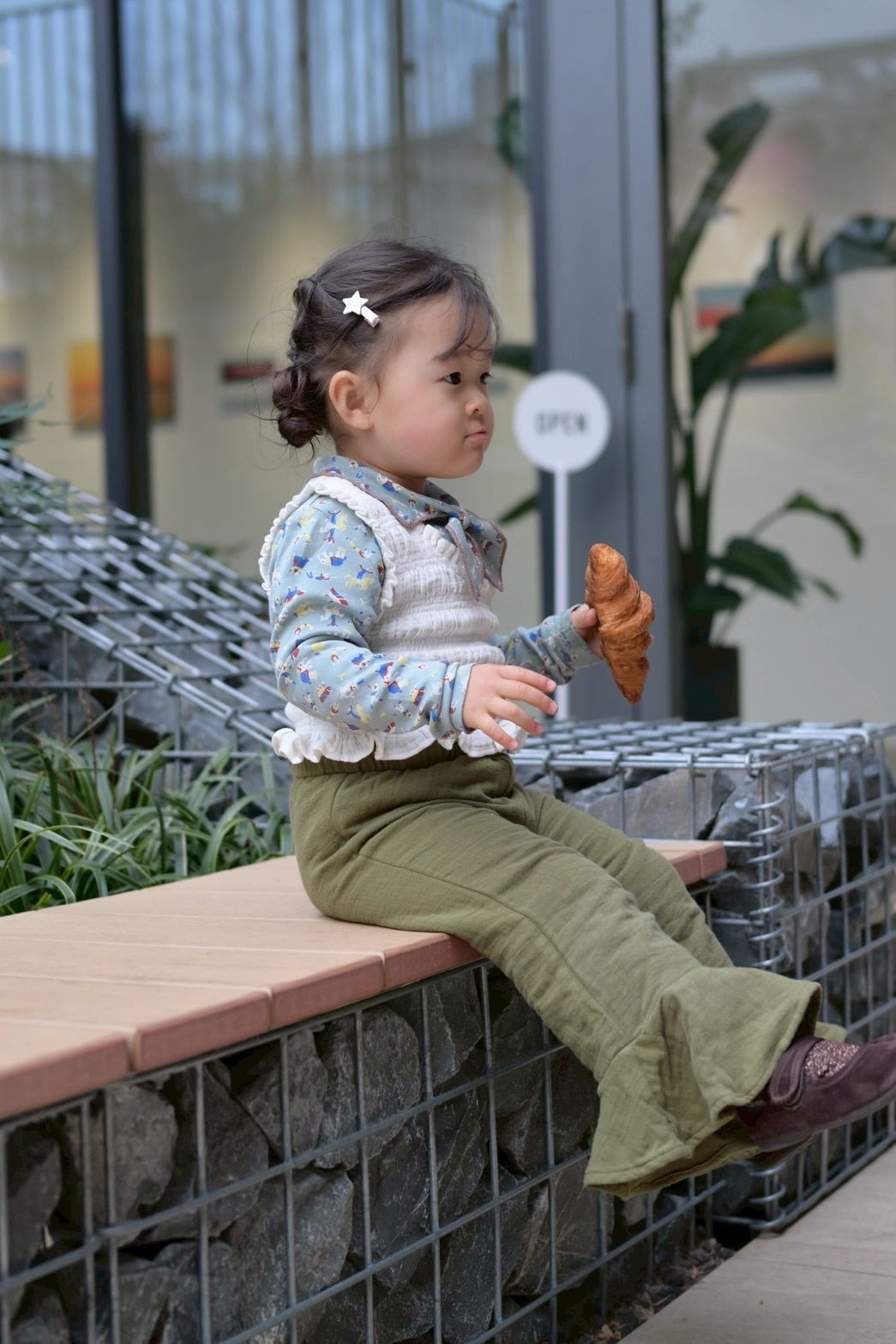 【即納/送料無料】son and daughter / Tatum Top