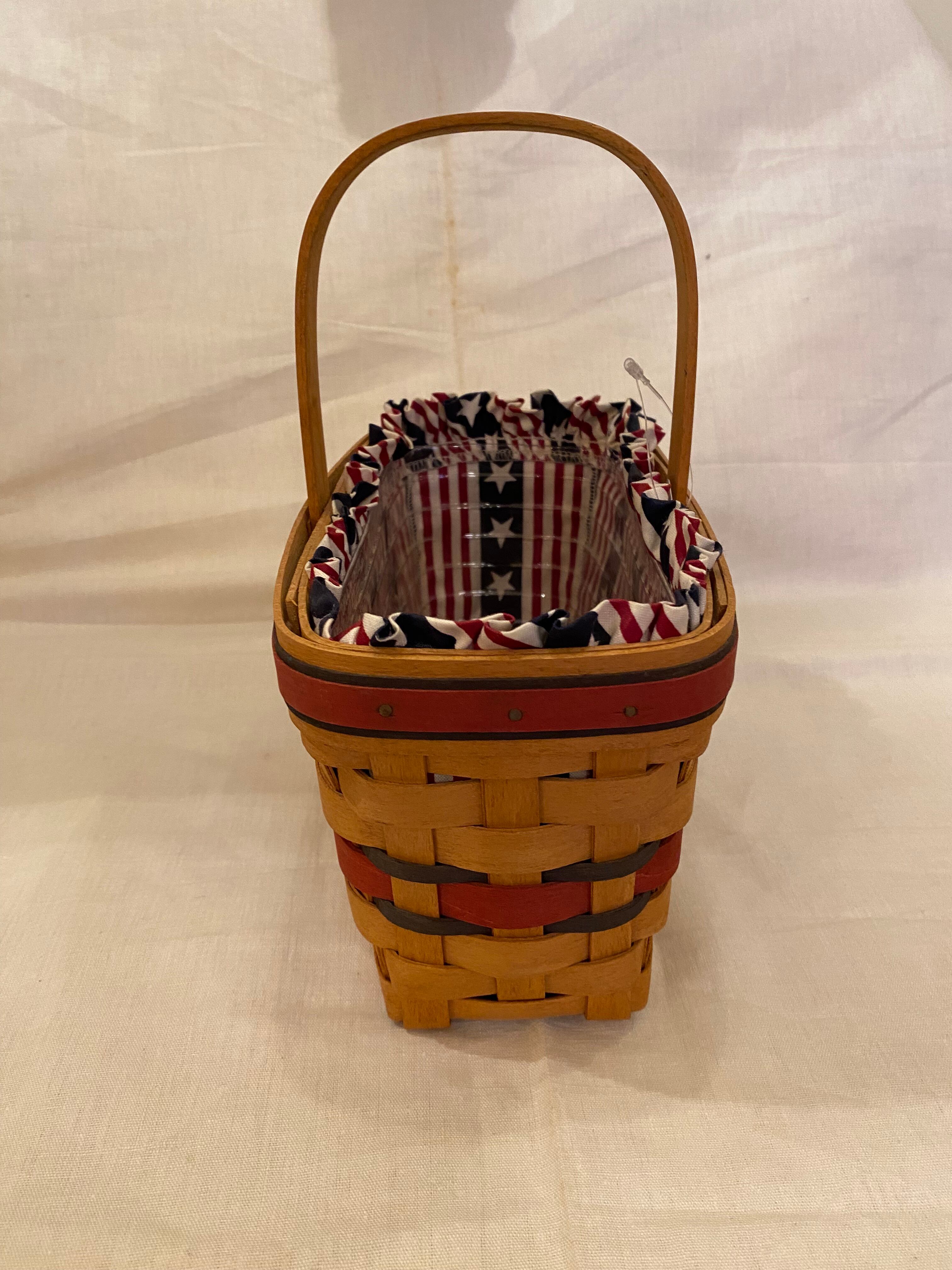 Longaberger Basket (Stars & Strips) | atelier nui
