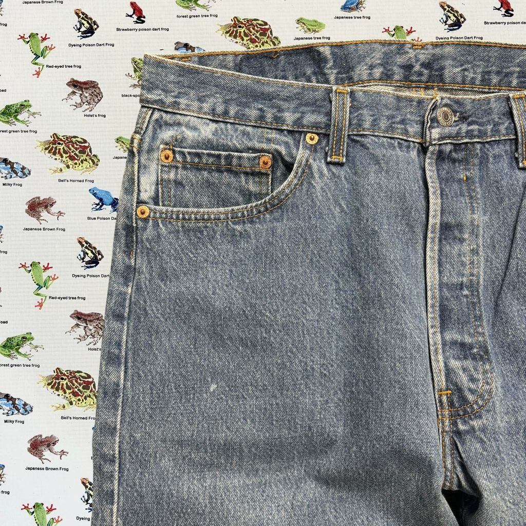 90's 表記W36 USA製Levi's 501 デニムパンツ / 1992年製 アメカジ 古着