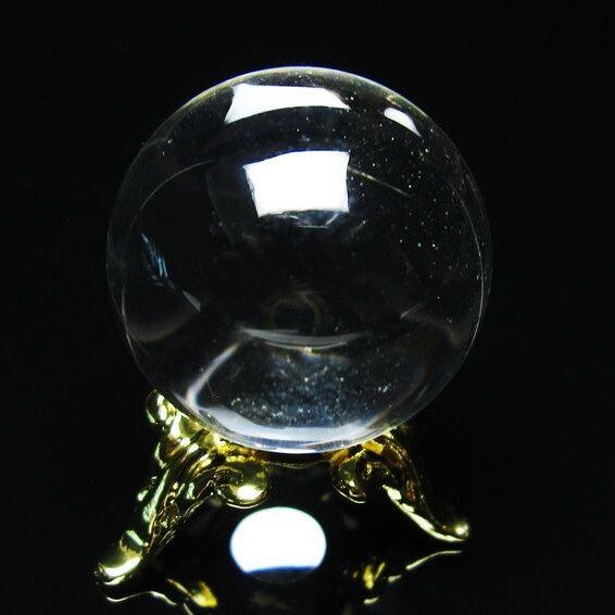 水晶 丸玉 23mm 一点物 おまかせ便 141-7668