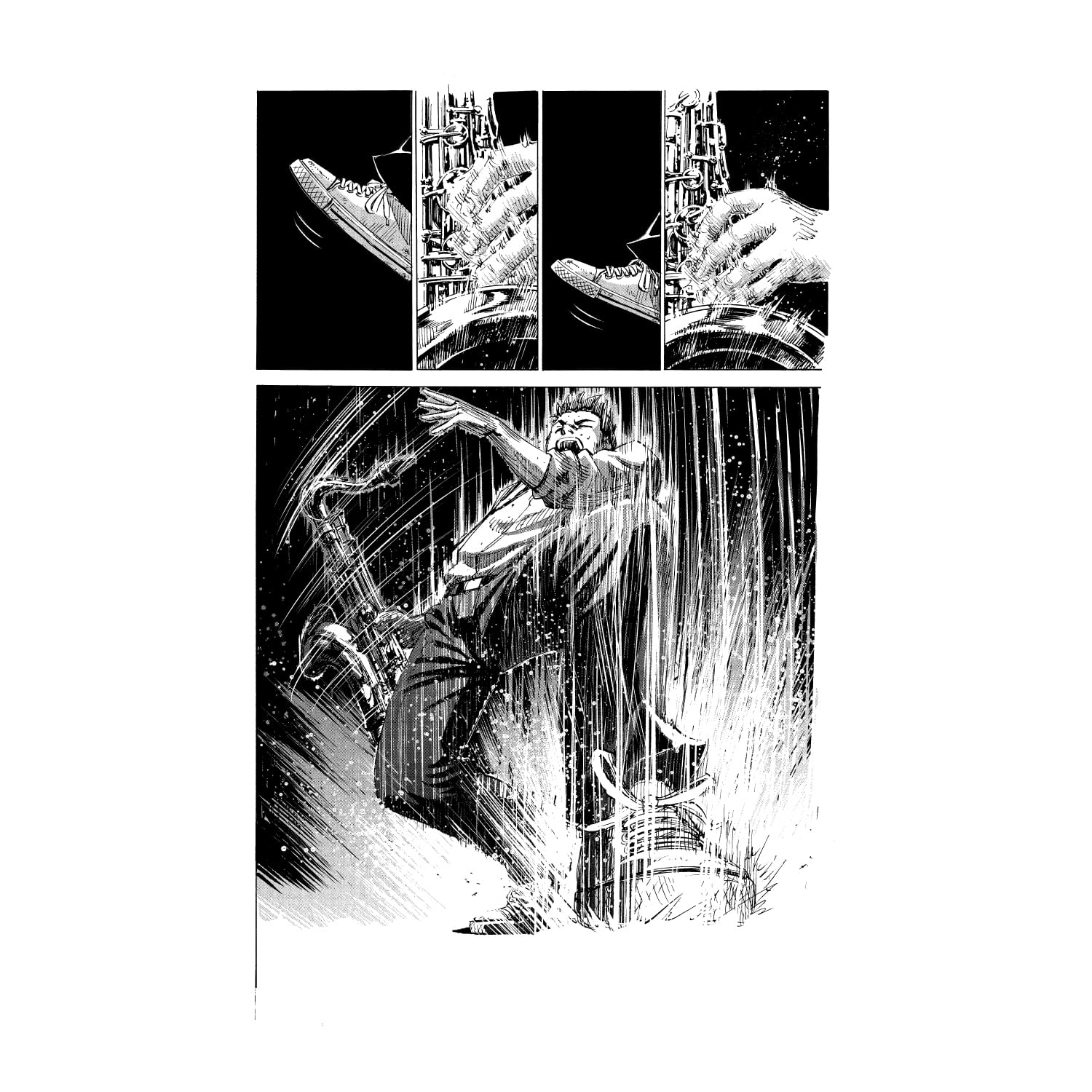 A2　原画　1点限り 受注生産】複製原画 A2 （BLUE GIANT MOMENTUM) 4 | BLUE GIANT x