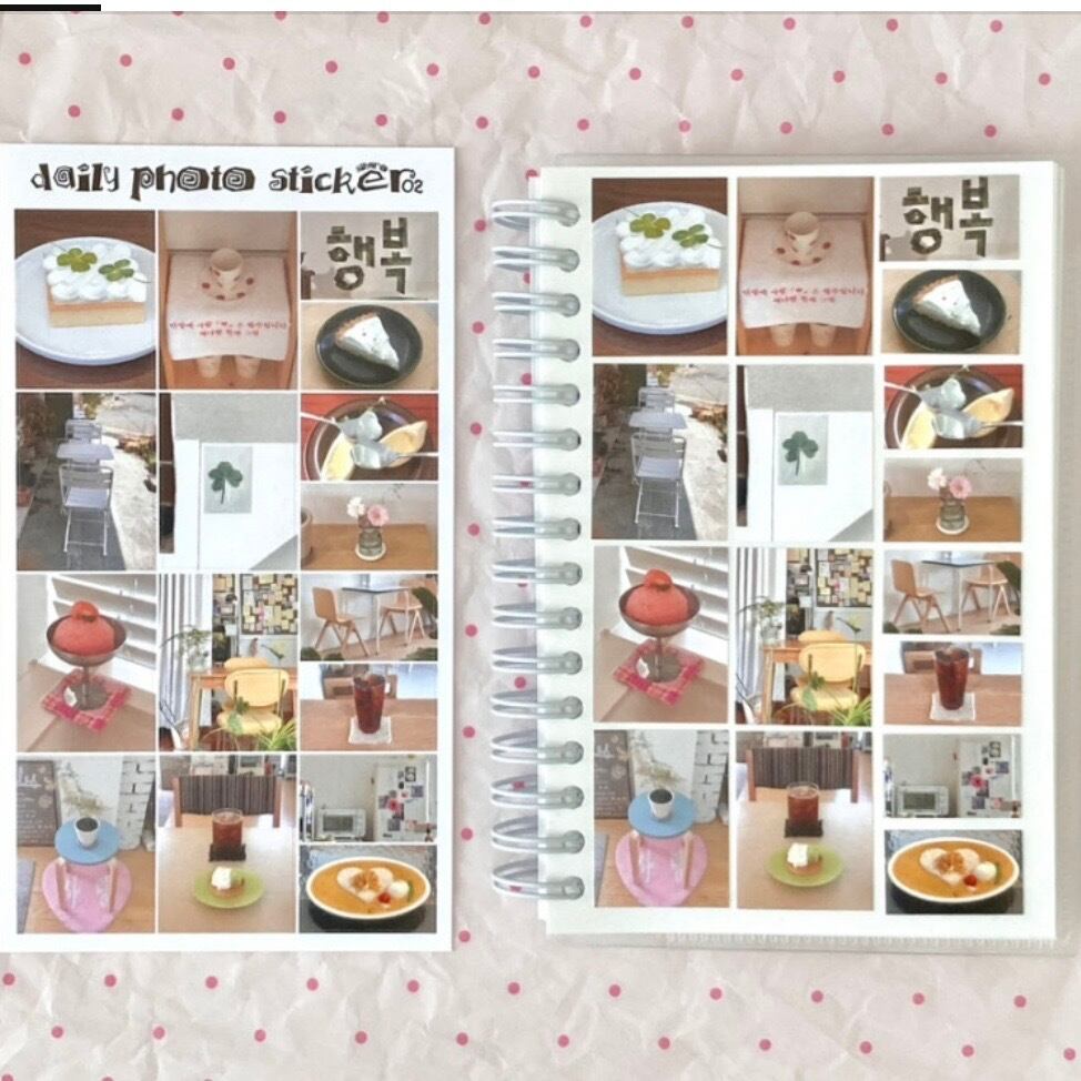 siharo〔daily photo sticker 02〕