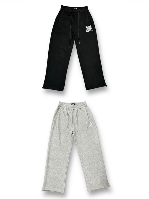 【LOVE KILLER】metallic logo sweat pants(2color)