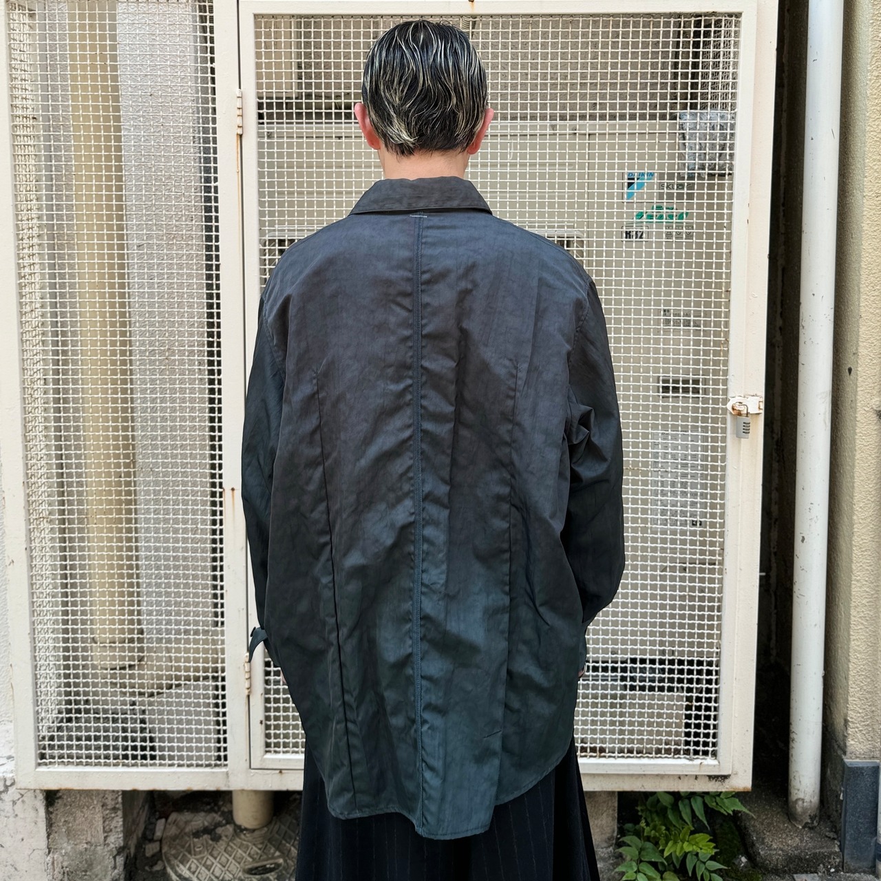 SHINYAKOZUKA / HIS WORK SHIRT / POOL GREEN | ふぁいん