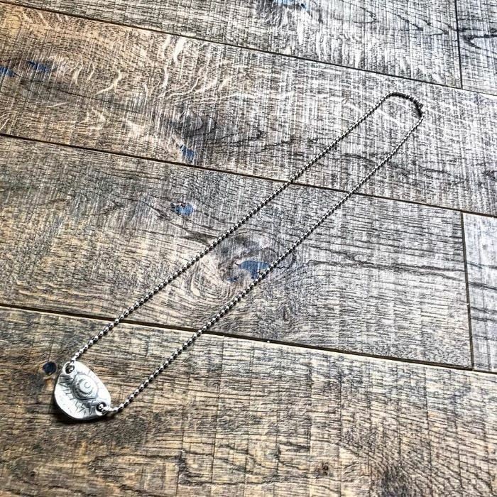 GROK LEATHER(グロックレザー) / GL LACE KEEPER LARGE(EYE)(SILVER