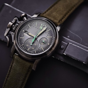 【GRAHAM グラハム】Chronofighter Vintage Aircraft Ltd クロノファイターヴィンテージ エアクラフト（カーキ）世界限定250本／国内正規品 腕時計