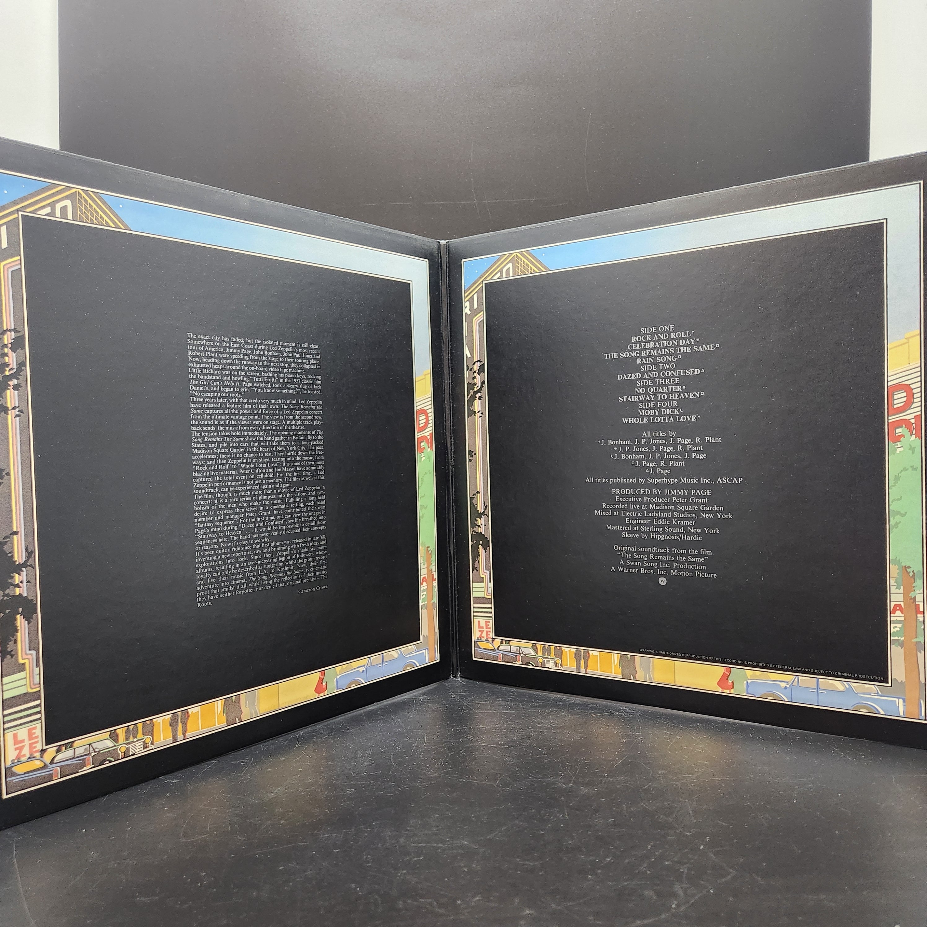 Led Zeppelin / The Soundtrack From The Film The Song Remains The Same [P-5544~5N] - 画像3