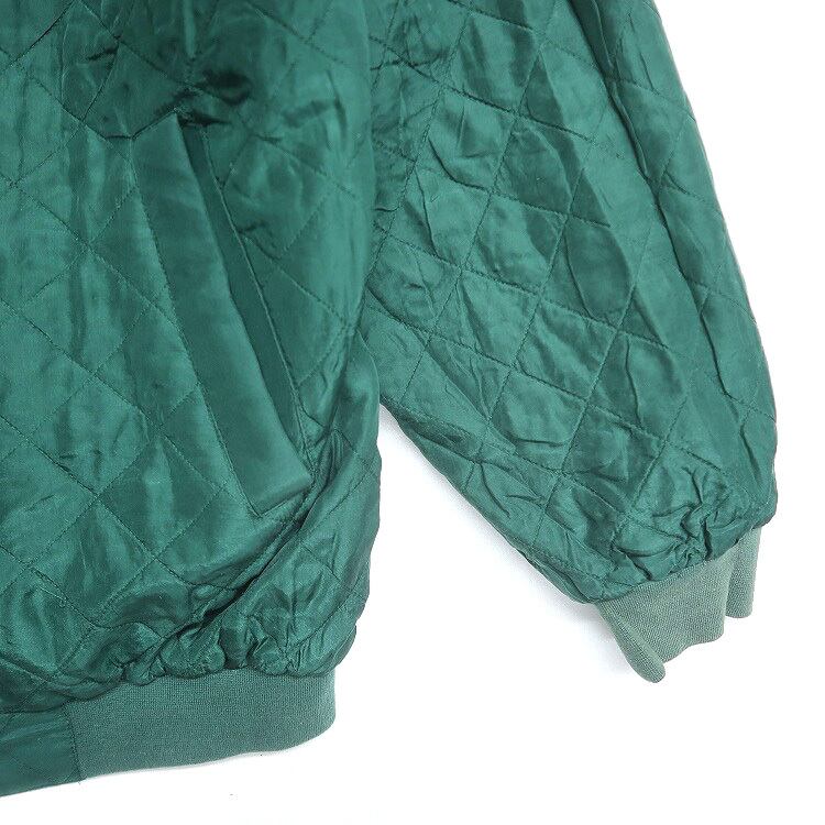 【美品】ドルマーク総柄リバーシブルキルティングジャケット MA-1 古着 ブランド古着】ドルマーク総柄リバーシブルキルティング