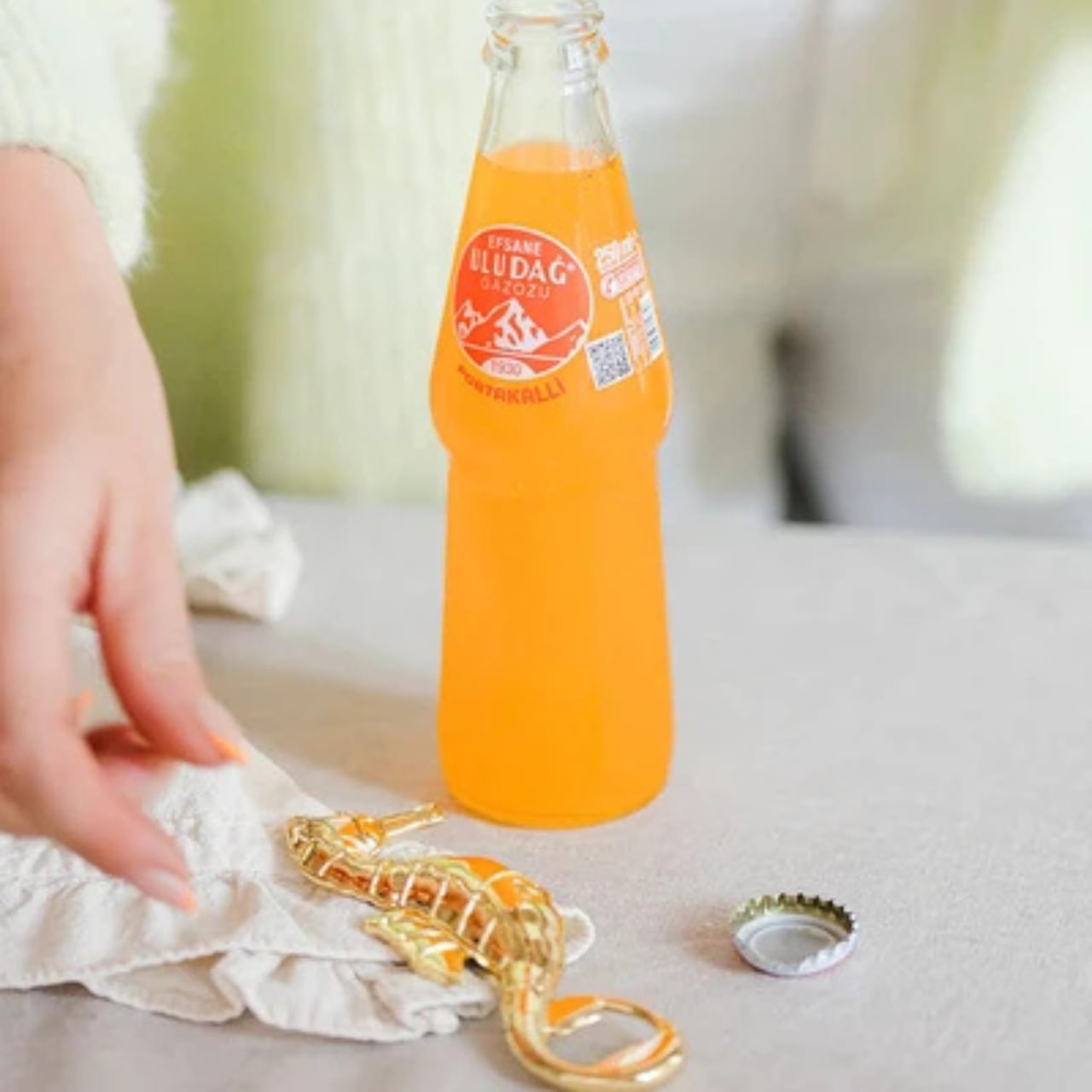 【YVONNE ELLEN】タツノオトシゴのボトルオープナー｜おしゃれな栓抜き