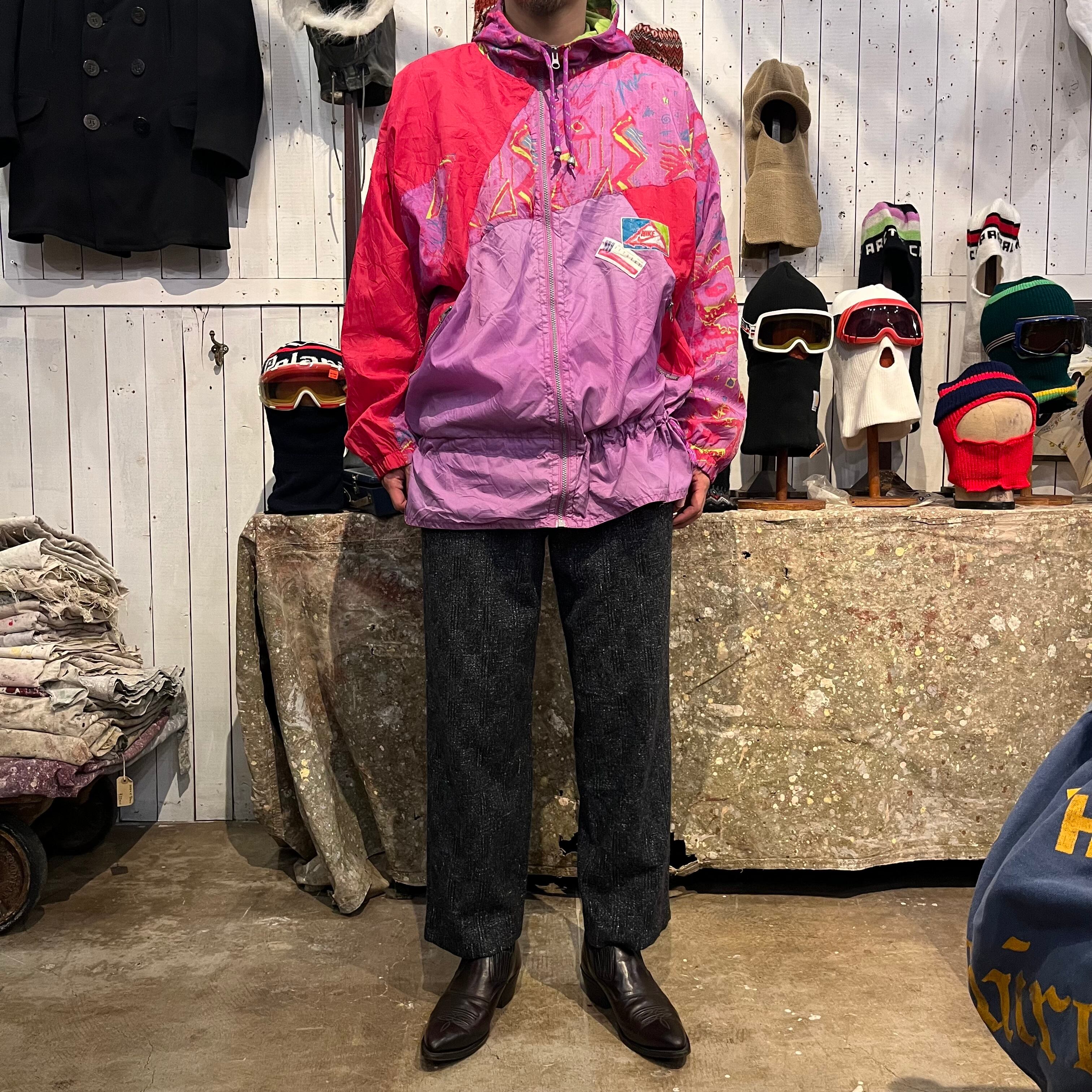 NIKE ナイキ フルzipナイロンジャケット NIKE nylon zip jacket 90's | JANTIQUES