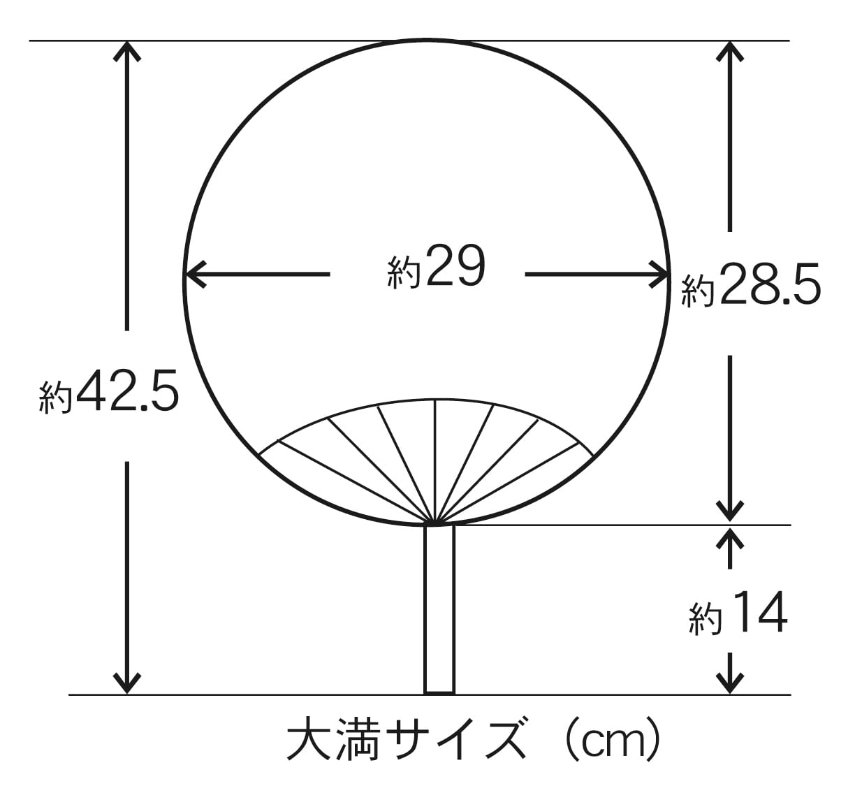 香るうちわ(中)水色うちわKA-15＜ラベンダー＞ | 伝統工芸 日永うちわ 稲藤