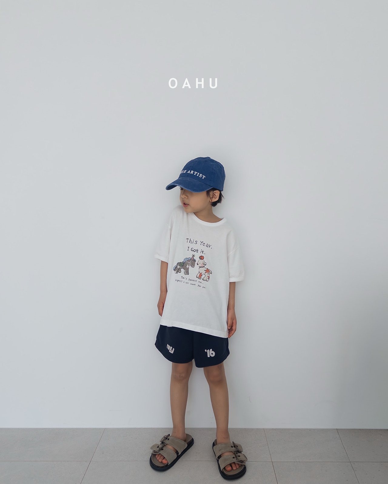 [OAHU] Pony Digital Tea (JS/JM/JL/JXL) / [오아후] 포니디지털티 (JS/JM/JL/JXL)