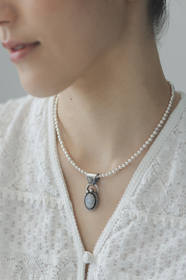 Ericka Nicolas  Begay  Moon Stone Pendant Top　（ネックレスは別売り）