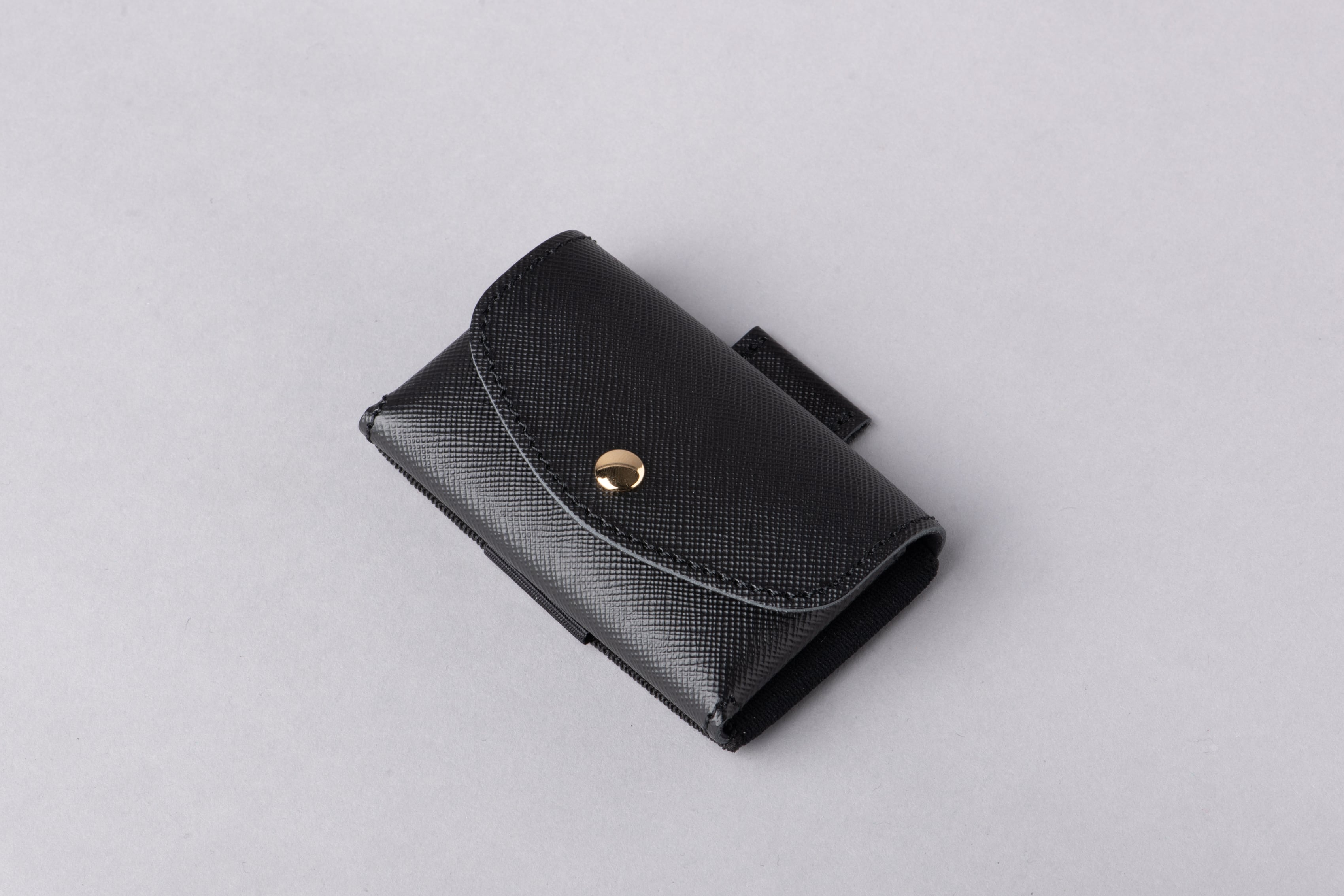 enricheveryday Everyday TINY Wallet bonding ／ BLACK × BLACK（ブラック × ブラック）