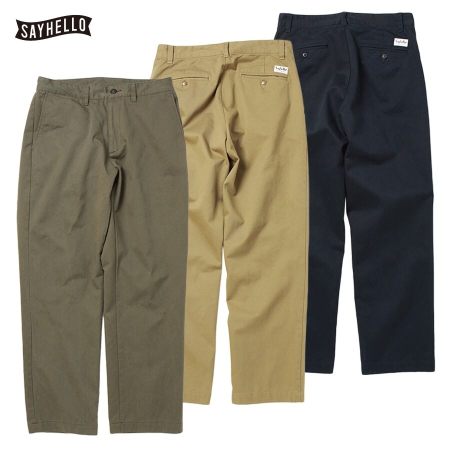 SAYHELLO : Daily Work Chino Regular-Fit