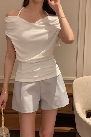 pixie shirring Tshirt