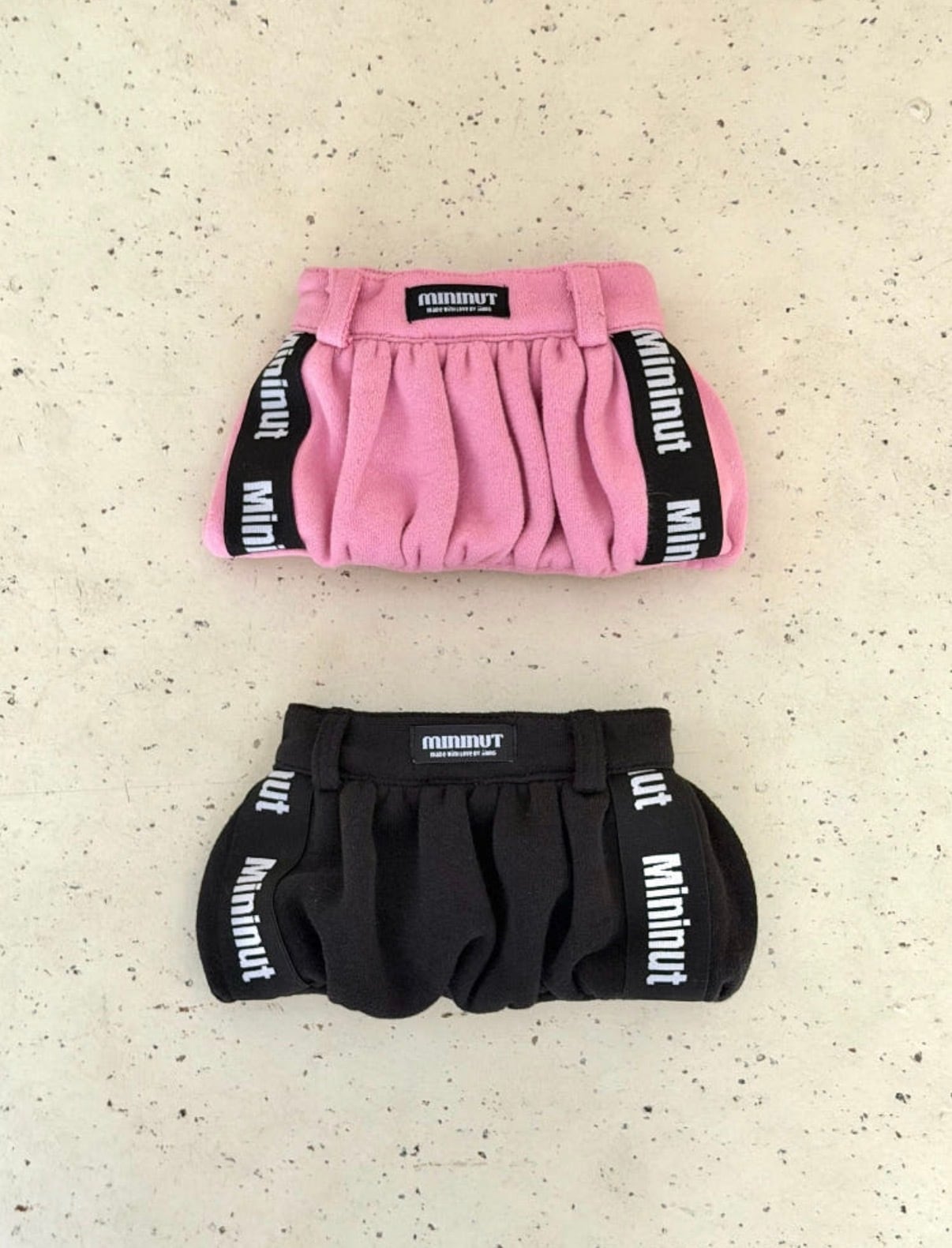 S/即納【MININUT】MININUT LOGO BAND TRACK BALLOON SKIRT (4Color)