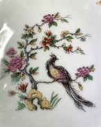 小皿　小物入れ　花鳥絵金彩　ジャポネイズ シノワズリー　12twce15　