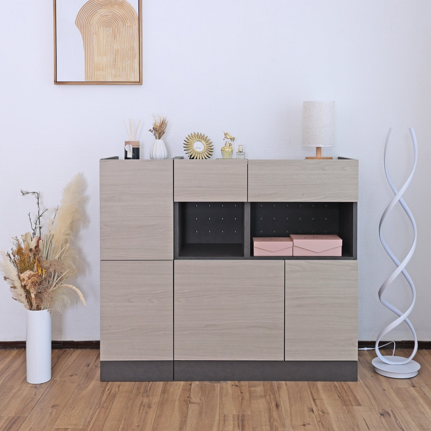 シンプルモダンスリムキャビネット ZE-9030T | タカシン家具工業株式会社