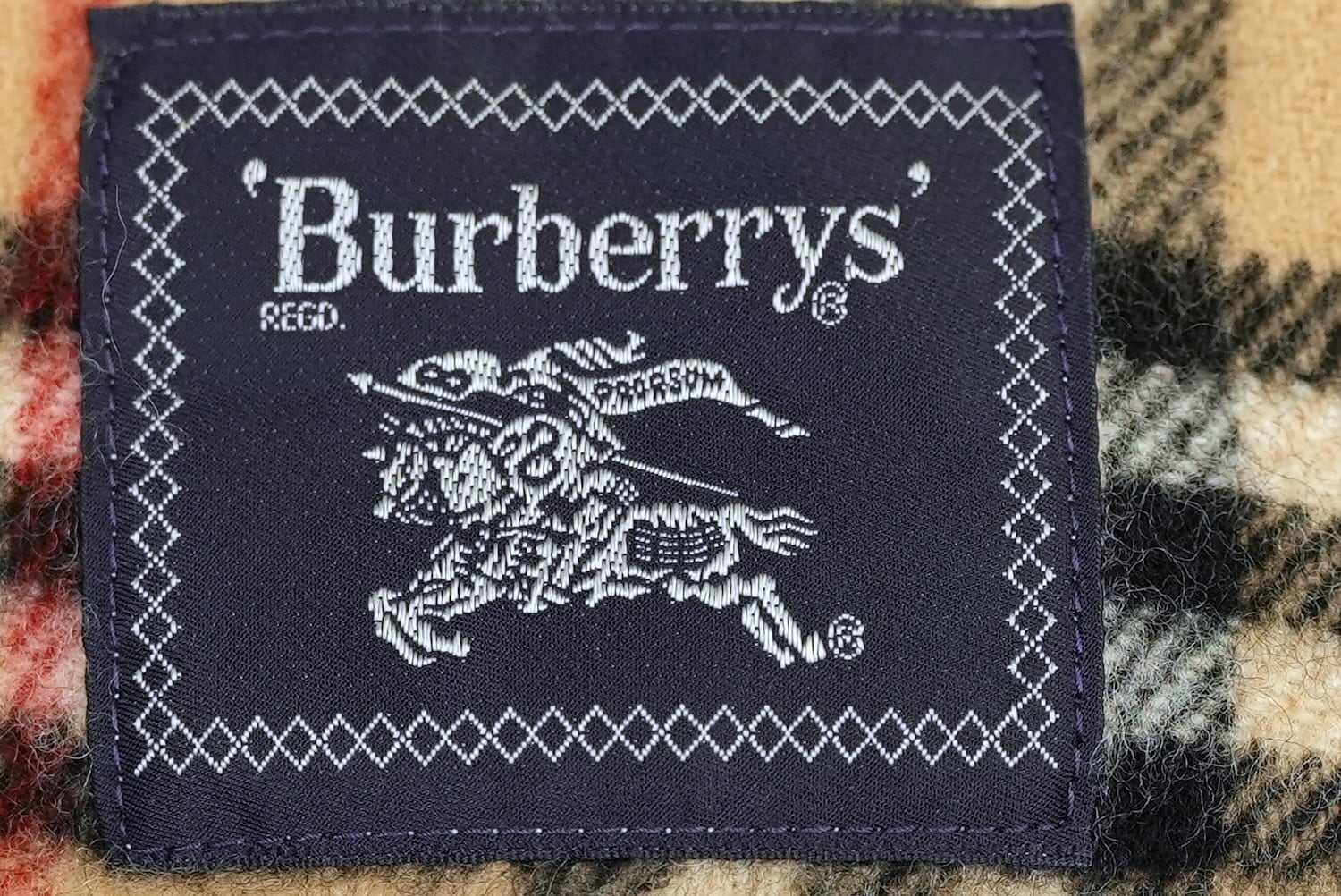 3865B Burberrys バーバリー 膝掛け ノヴァチェック 日本製 西川産業