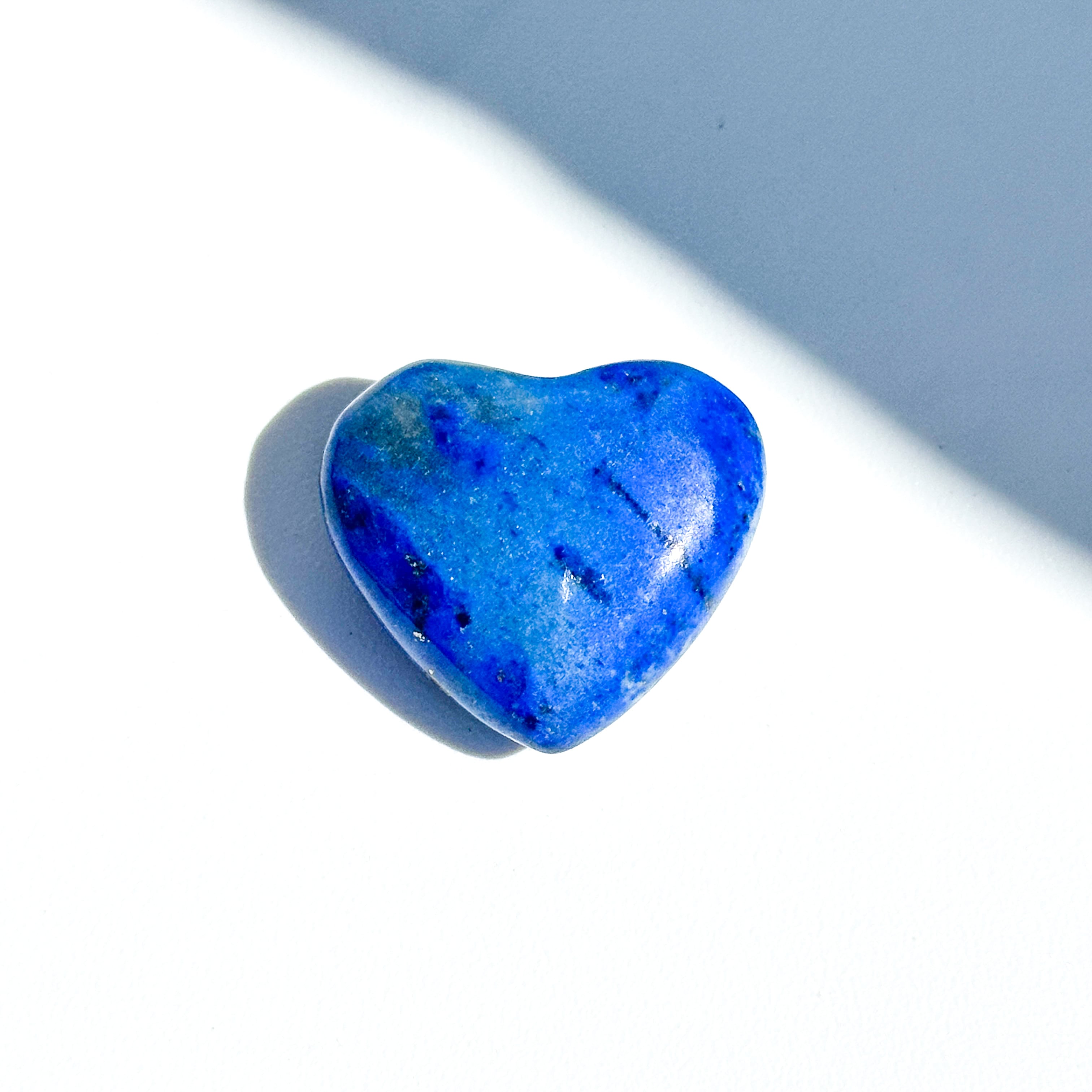 ラピスラズリ ハート型52♡ Lapis Lazuli ♡天然石・鉱物・パワーストーン・インテリア
