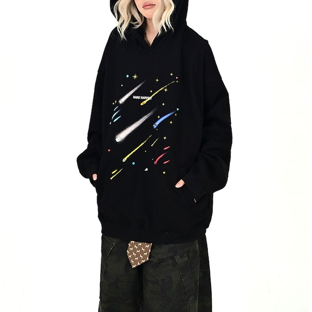 シューティングスターグラフィックパーカー 2col R01016