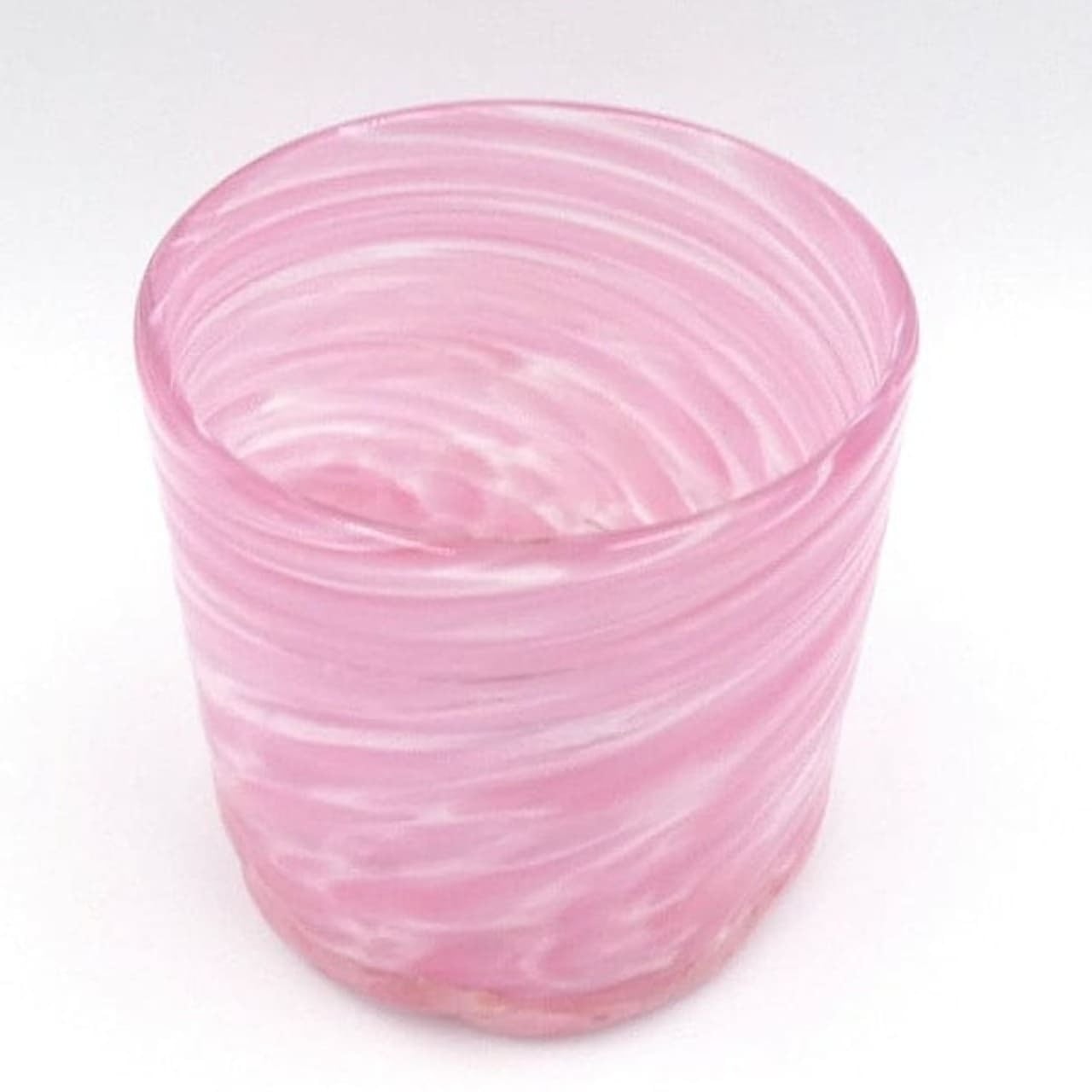 琉球ガラス】美海ロックグラス ピンク【源河 源吉】 | 和光カタヤマ