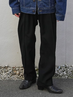 Vintage Side Line Black Slacks Pants