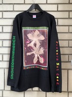 SOB x Fabulous『FLOWERS NOT DEAD』ロングスリーブTシャツ ブラック 