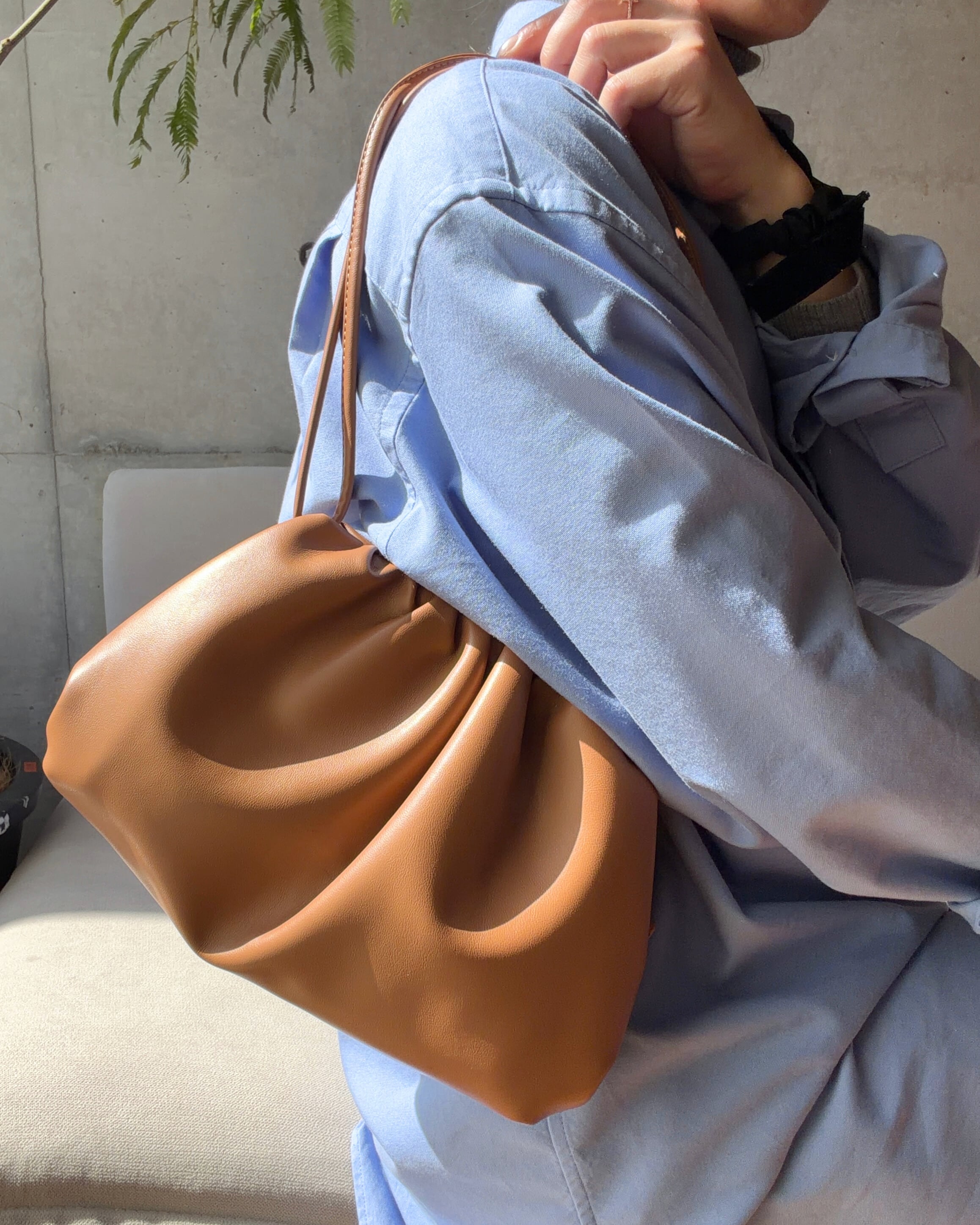 Santaku 巾着バック sam002】KINCHAKU bag | minerve